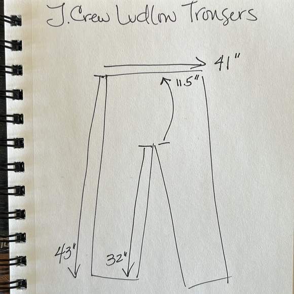 J. Crew Ludlow Slim Stretch Wool 38W 32L NWT - Picture 7 of 7